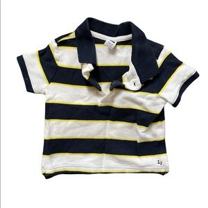 Janie and Jack striped polo shirt